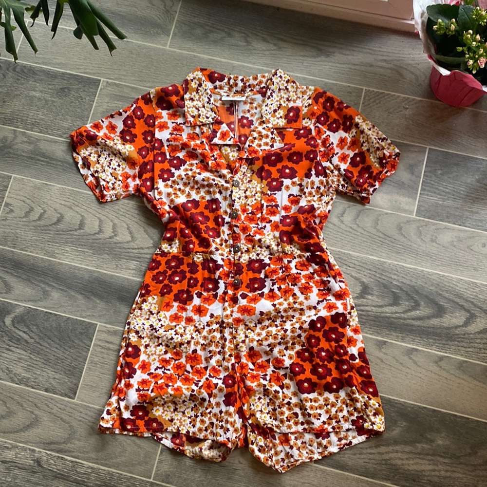 Her Pony Farrah retro romper play suit